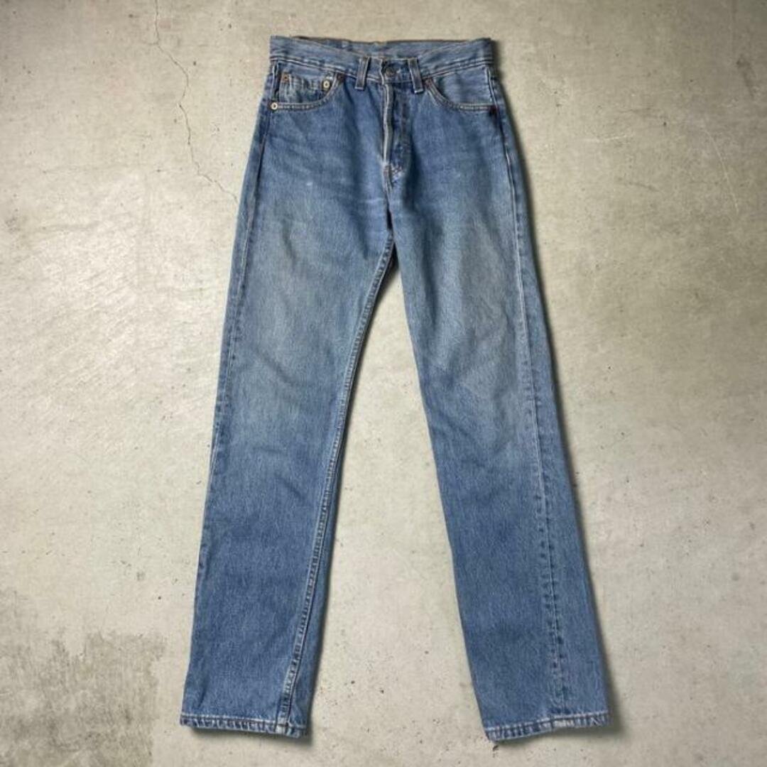 Levi90年代 イギリス製 Levi's ユーロリーバイス 501 ストレート デニムパンツ ジーンズ メンズW28 レディース