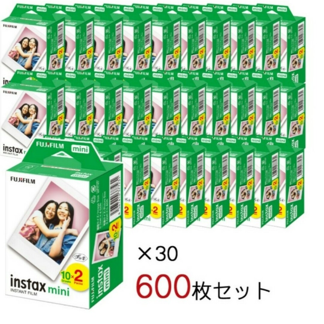 完全未開封品　600枚富士フィルム  instax mini　JP2　600枚カメラ