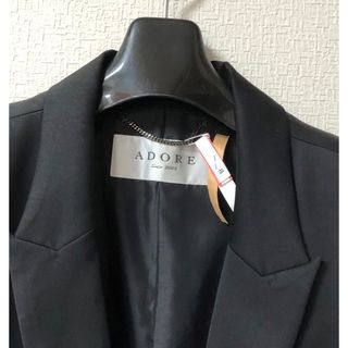 新品 タグ付き ADORE 定価4.9万円 テーラードジャケット ロング丈 36