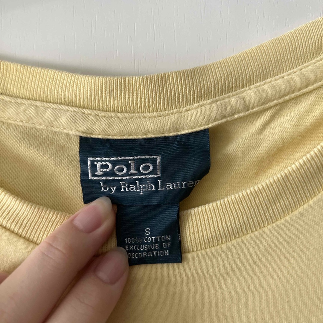 POLO RALPH LAUREN(ポロラルフローレン)のラルフローレン　POLO tシャツ　レディース　イエロー　黄色 メンズのトップス(Tシャツ/カットソー(半袖/袖なし))の商品写真