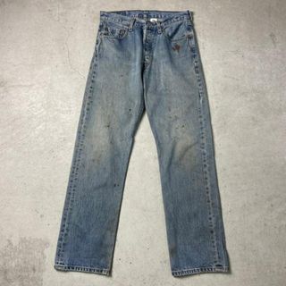 LEVI’S リーバイス 522 メンズ  ペンキペイント デニムパンツ