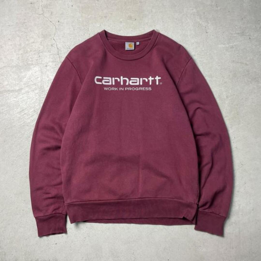 Carhartt カーハート WORK IN PROGRESS フロントロゴ スウェットシャツ メンズM