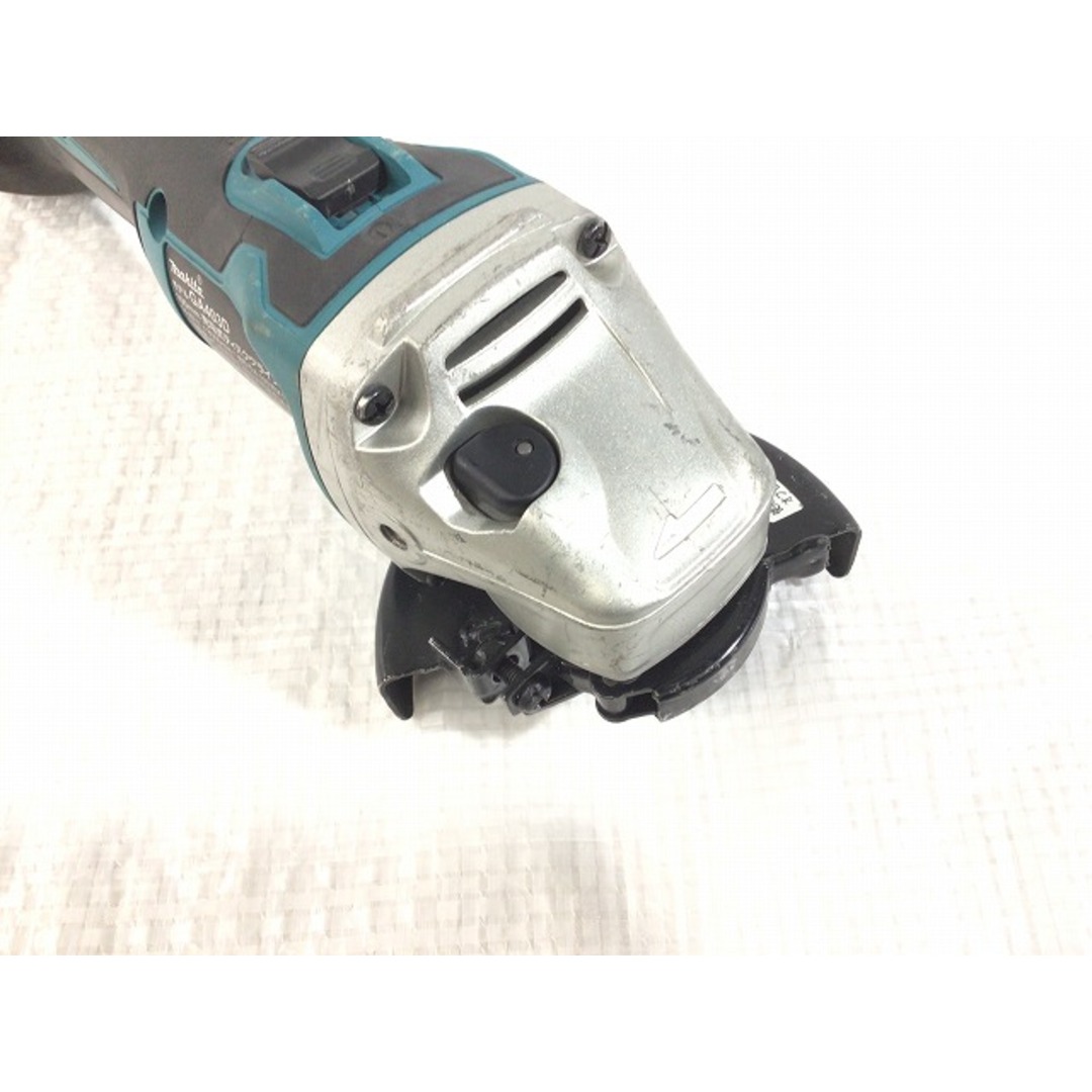 ☆中古品☆makita マキタ 14.4V 100mm 充電式ディスクグラインダ GA403D 本体のみ コードレス 研磨機 研削 切削 73660