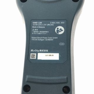 ☆未使用品☆BOSCH ボッシュ マルチ探知機 GMD120 金属/通電線/木材/通水樹脂管 ウォールスキャナー ウォールディテクター 77814