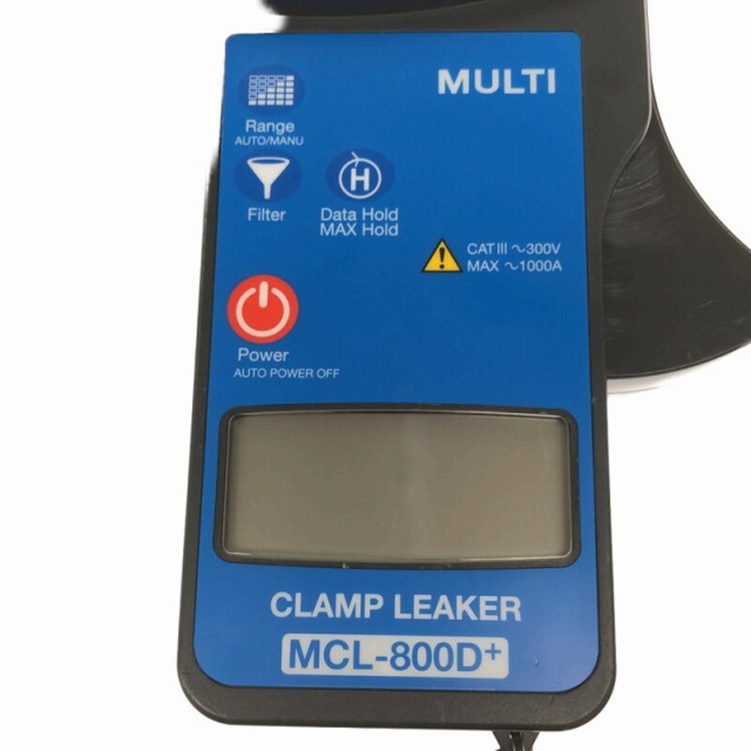 ☆比較的綺麗☆MULTI マルチ計測器 大口径クランプリーカー MCL-800D 漏れ電流計 クランプ測定器 クランプメーター リーククランプ  77870