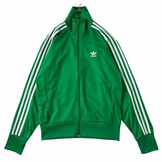 アディダス(adidas)の9058 adidasトラックジャケット ファイヤーバード グリーン M(ジャージ)