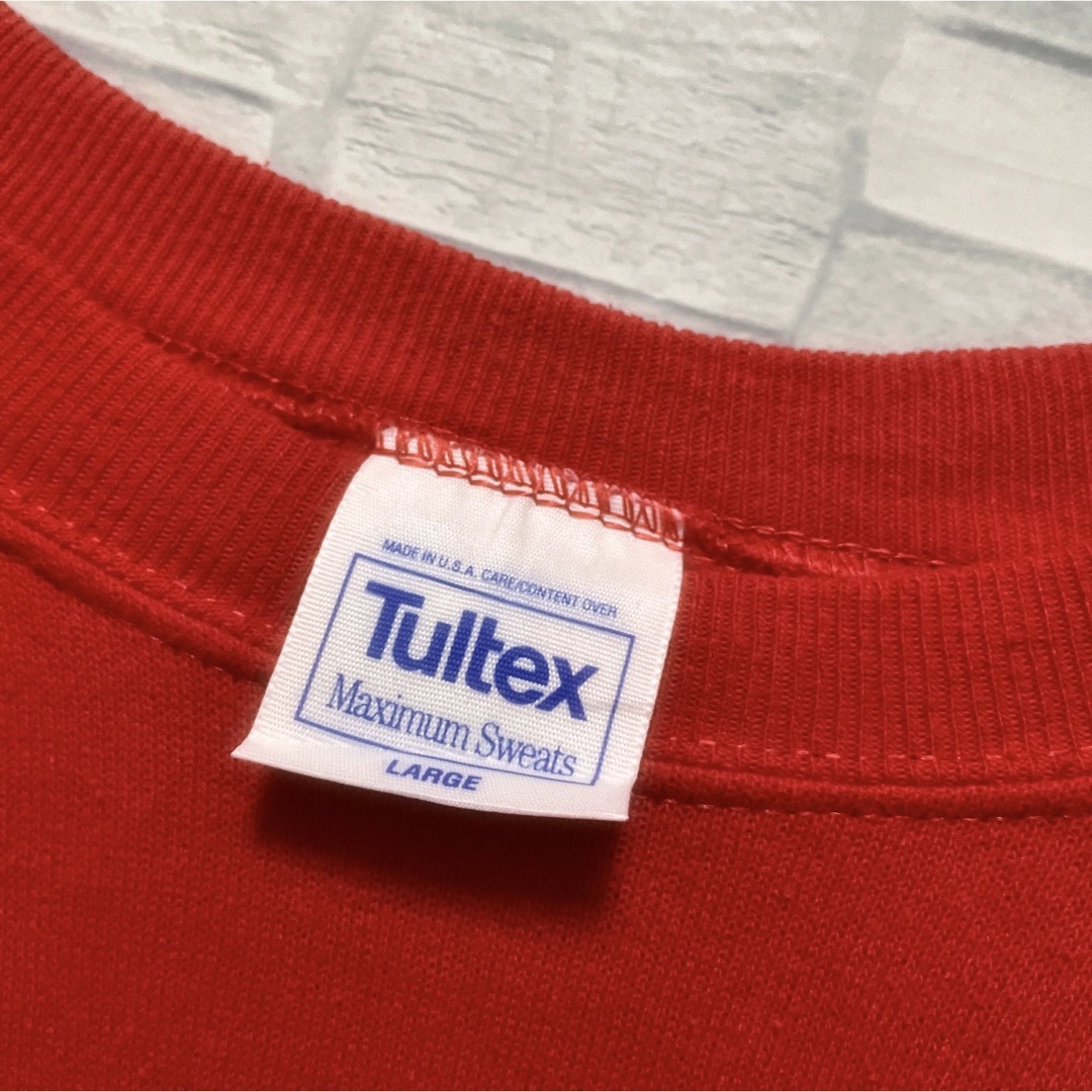 【レディースXLサイズ】80s TULTEX ヴィンテージスウェット 一点もの