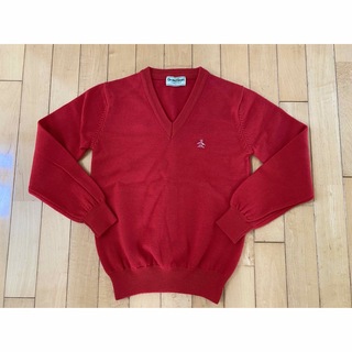 マンシングウェア(Munsingwear)のマンシングウェアグランドスラム　赤　セーター(ニット/セーター)