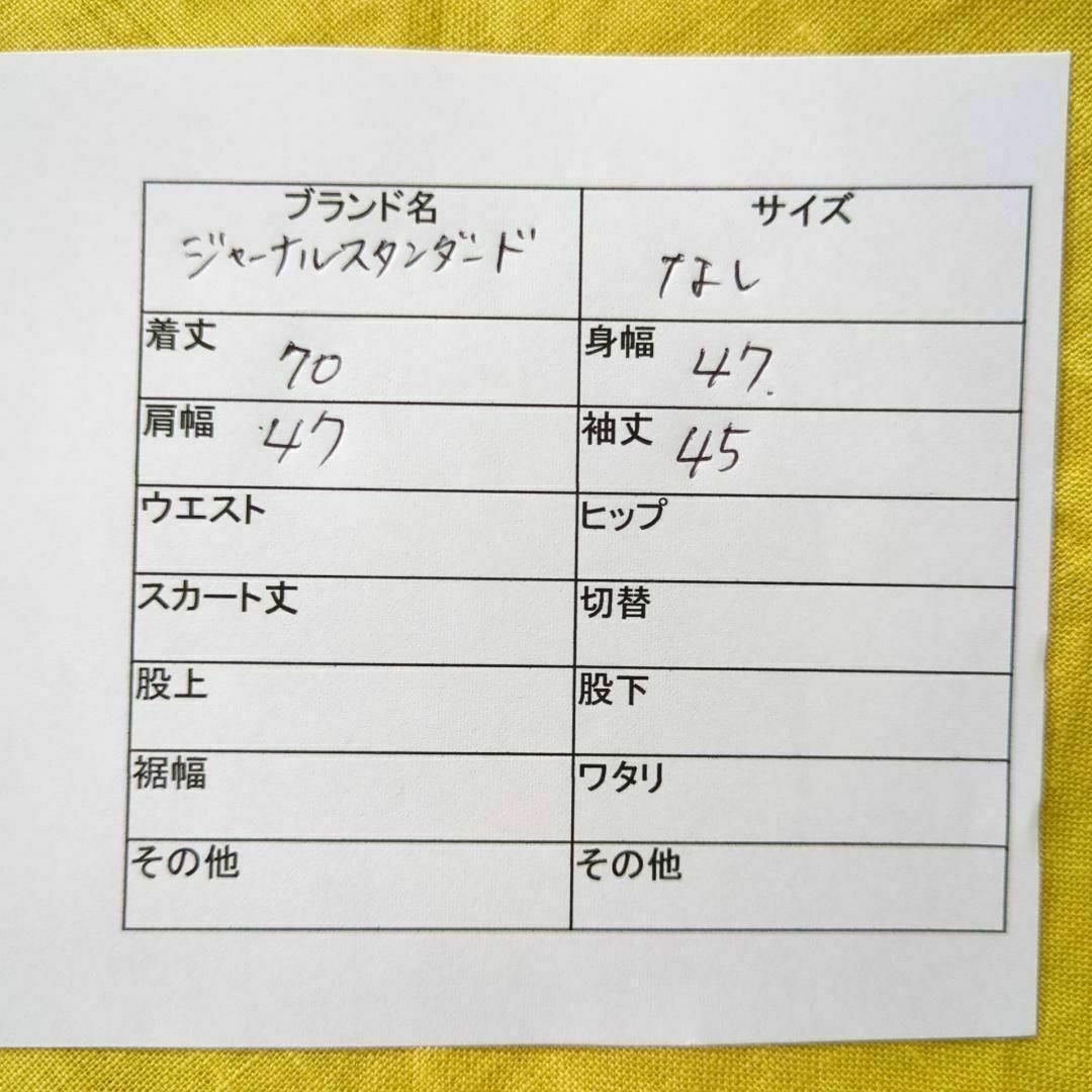 ジャーナルスタンダード リネン100% スキッパー 長袖 シャツブラウス 羽織