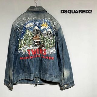 DSQUARED2 ディースクエアード デニムジャケット Gジャン 刺繍 - G