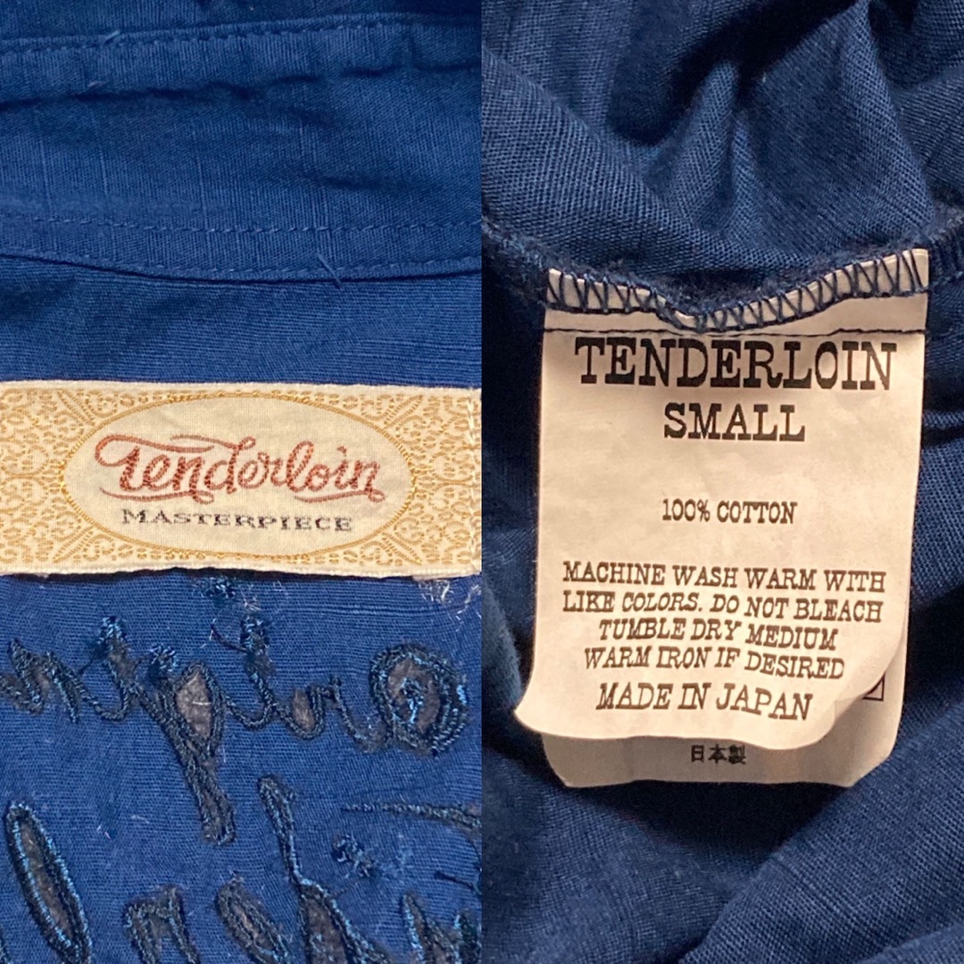 TENDERLOIN(テンダーロイン)の20SS Sサイズ テンダーロイン B.D SHT S/S 半袖 シャツ ブルー メンズのトップス(シャツ)の商品写真