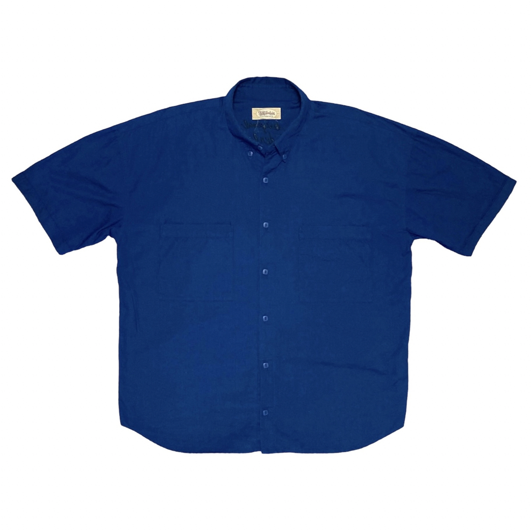20SS Sサイズ テンダーロイン B.D SHT S/S 半袖 シャツ ブルー