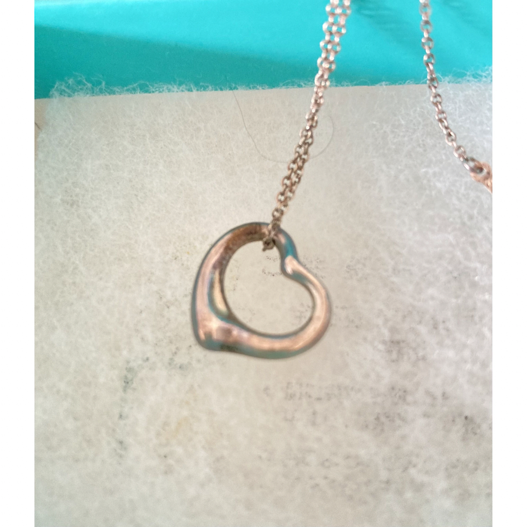 Tiffany & Co. - ティファニー オープンハート ネックレスの通販 by
