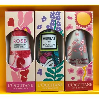 ロクシタン(L'OCCITANE)のロクシタン　ハンドクリーム　３点セット　10ml(ハンドクリーム)