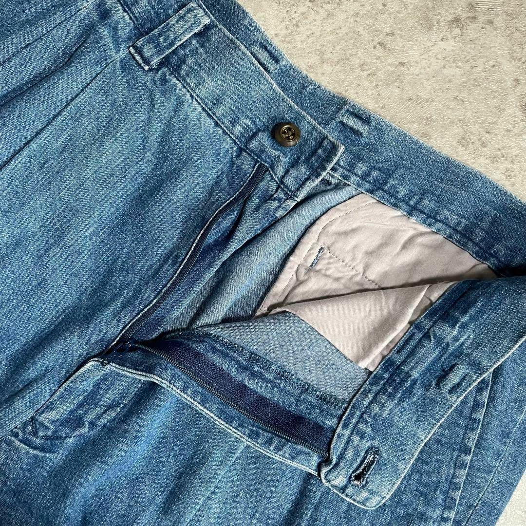 LANVIN - 90s ヴィンテージ ランバンスポーツ ワイドデニムパンツ