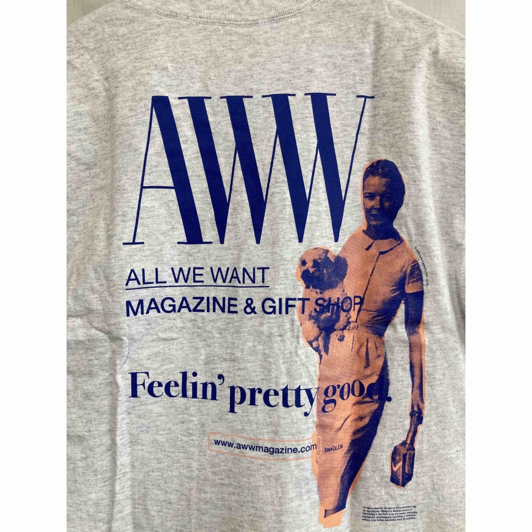 AWW magazine Tシャツ 4