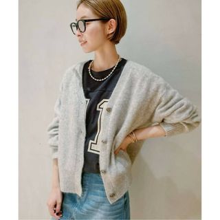 プラージュ(Plage)の22AW超美品Cashmere Mix Fur カーディガン(カーディガン)