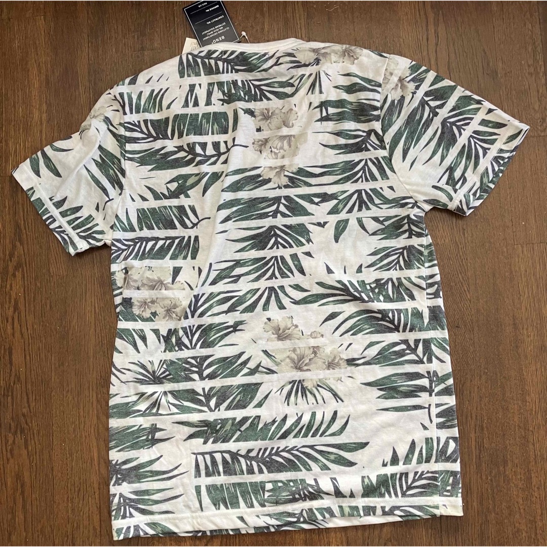 BENO(ビーノ)のBeno リネンコットン ルーズシルエット 半袖Tシャツ Mサイズ  新品未使用 メンズのトップス(Tシャツ/カットソー(半袖/袖なし))の商品写真