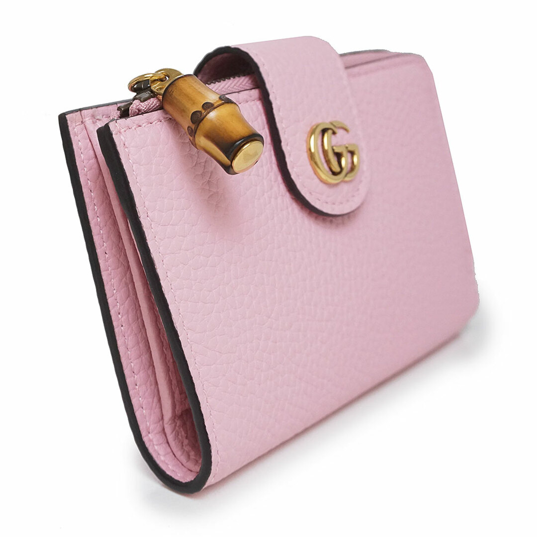 Gucci - グッチ GGマーモント バンブー付き ダブルG ミディアム