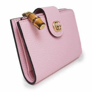 Gucci - グッチ GGマーモント バンブー付き ダブルG ミディアム