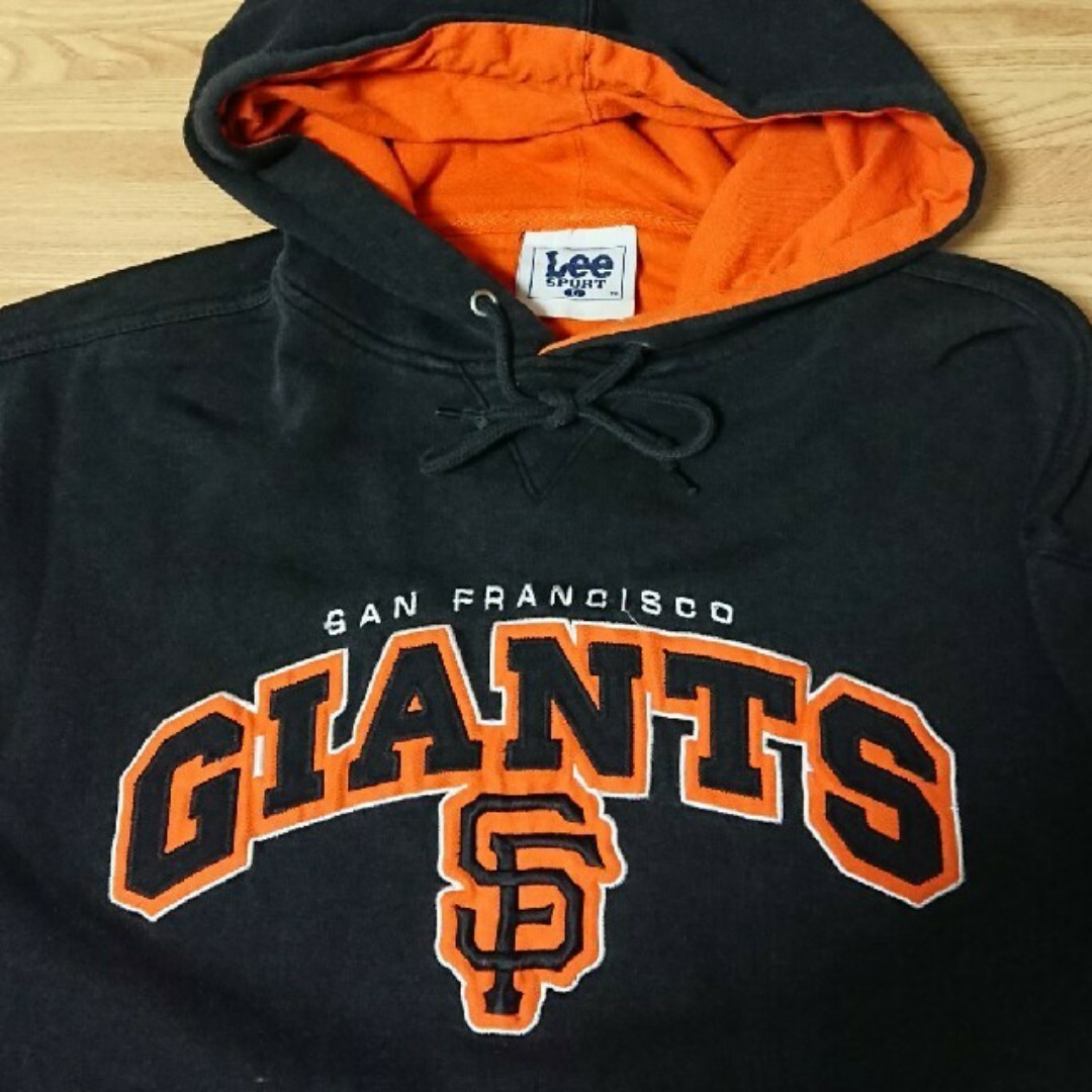 リー Lee SPORT MLB SAN FRANCISCO GIANTS サンフランシスコジャイアンツ スウェットプルオーバーパーカー メンズL /eaa290859