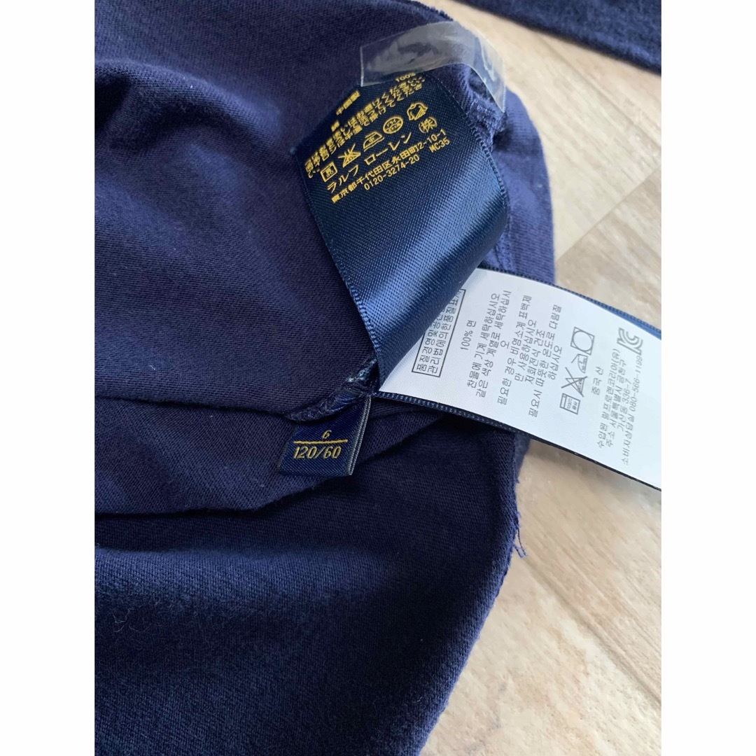 Ralph Lauren(ラルフローレン)のラルフローレン  ロンT 120 キッズ/ベビー/マタニティのキッズ服女の子用(90cm~)(Tシャツ/カットソー)の商品写真