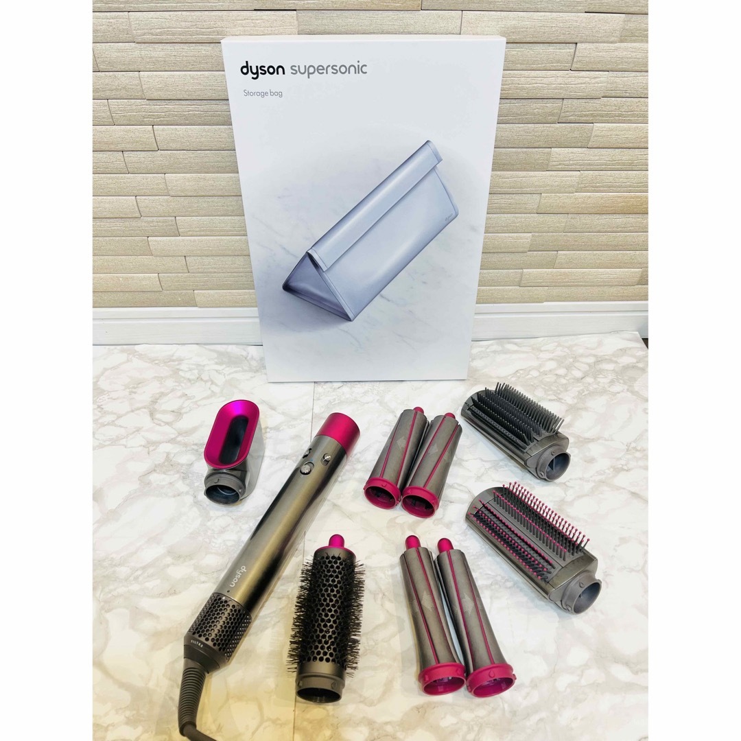 28000円 コンプリート エアラップ Dyson ヘアドライヤー HS01 ダイソン