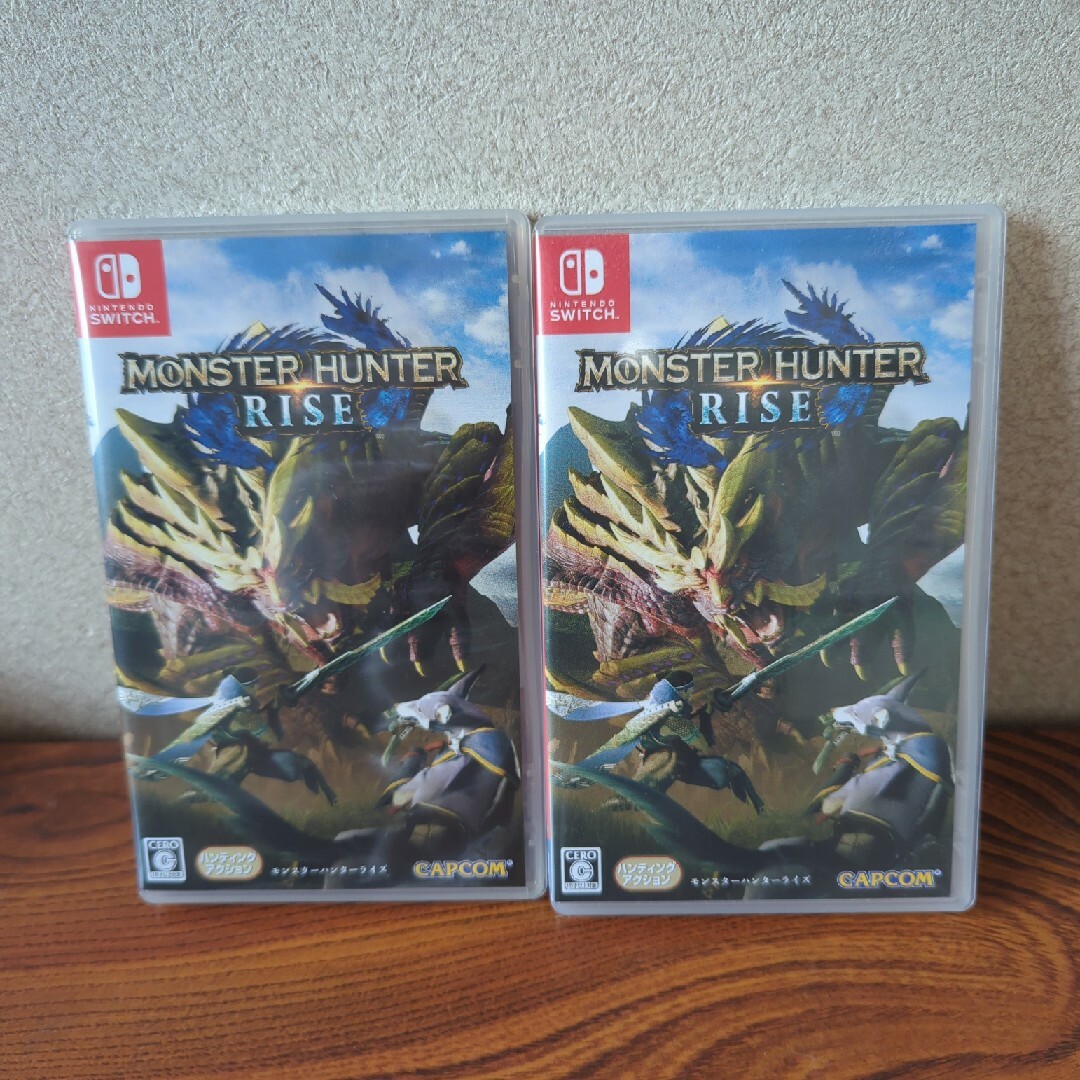 Nintendo Switch - モンスターハンターライズ Switch/2点セットの通販 ... 新品 未開封 モンスターハンターライズ Minecraft マインクラフト 2点