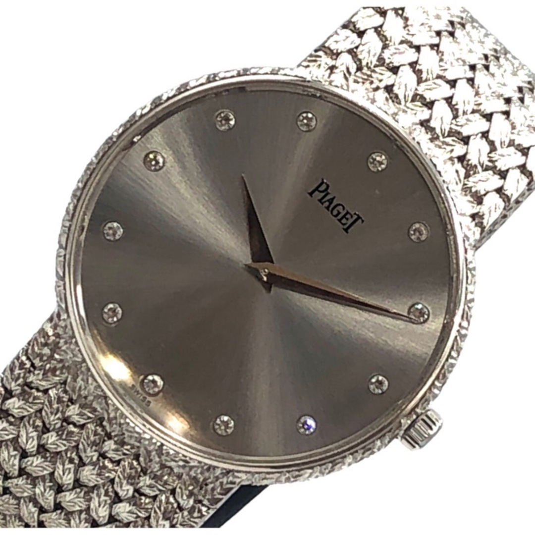ピアジェ PIAGET メカニック 9065ND2 K18ホワイトゴールド レディース 腕時計