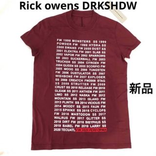 ダークシャドウ(DRKSHDW)のセール 新品未使用　リックオウエンス ダークシャドウ　Tシャツ　レディース(Tシャツ(半袖/袖なし))