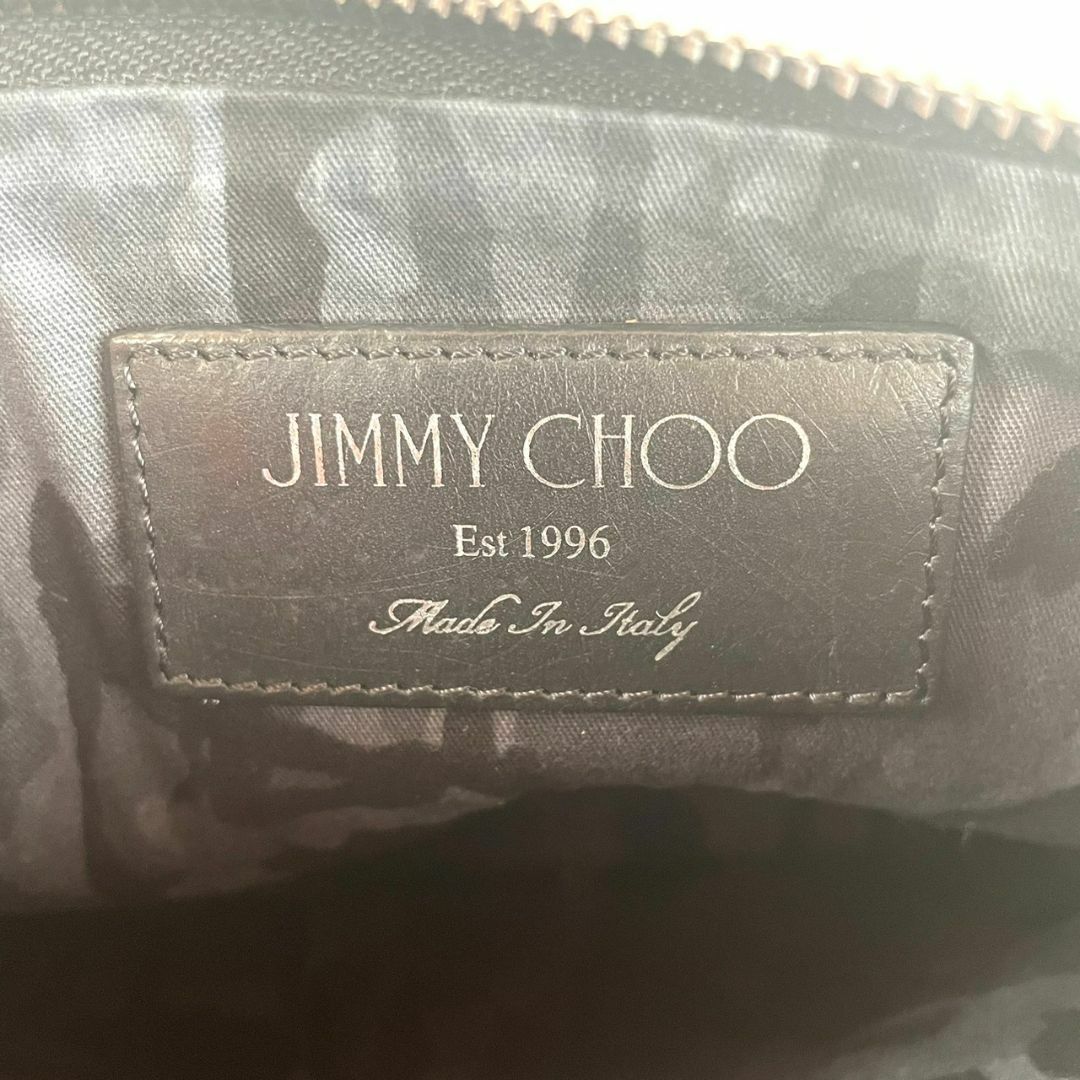 JIMMY CHOO - 美品 ジミーチュウ デレク セカンドバッグ スタッズ