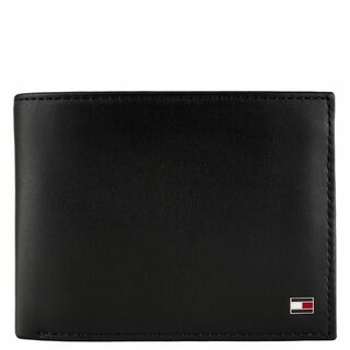 新品 トミーヒルフィガー 二つ折り財布 25X001 ブラック