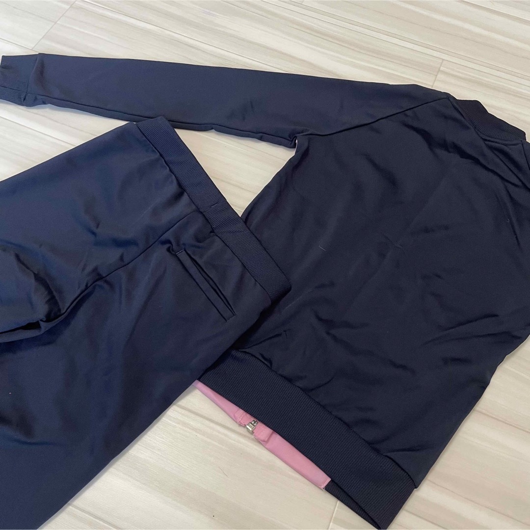 adidas(アディダス)のadidas トレーニングウェア  セットアップ 130 キッズ/ベビー/マタニティのキッズ服女の子用(90cm~)(その他)の商品写真