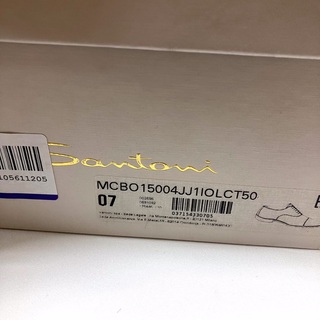 Santoni - 新品 UK7 santoni ストレートチップ 革靴 9915の通販 by ...