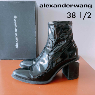 アレキサンダーワン(Alexander Wang)のアレキサンダーワン　エナメル　ショートブーツ　Alexander wang(ブーツ)