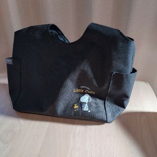 鮎様専用☆スヌーピートートバッグ　黒(トートバッグ)