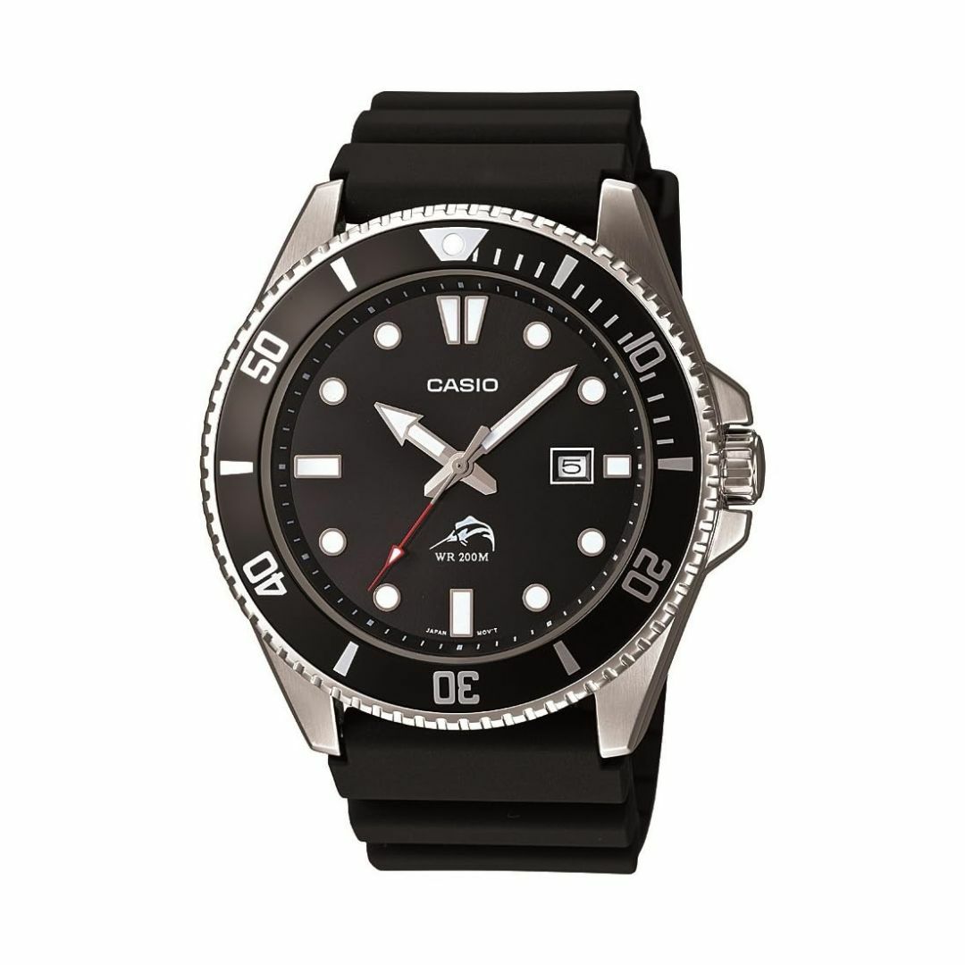 [カシオ]腕時計 ダイバーウォッチ MDV-106-1AV ブラック メンズ 海