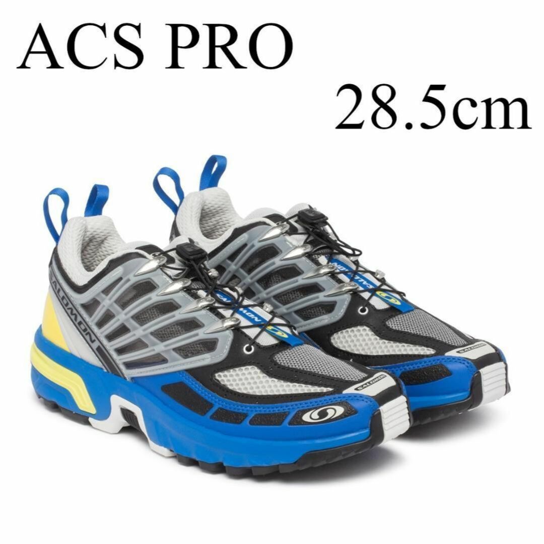 26.5cm SALOMON ACS PRO グリーン 定価33000円 - スニーカー