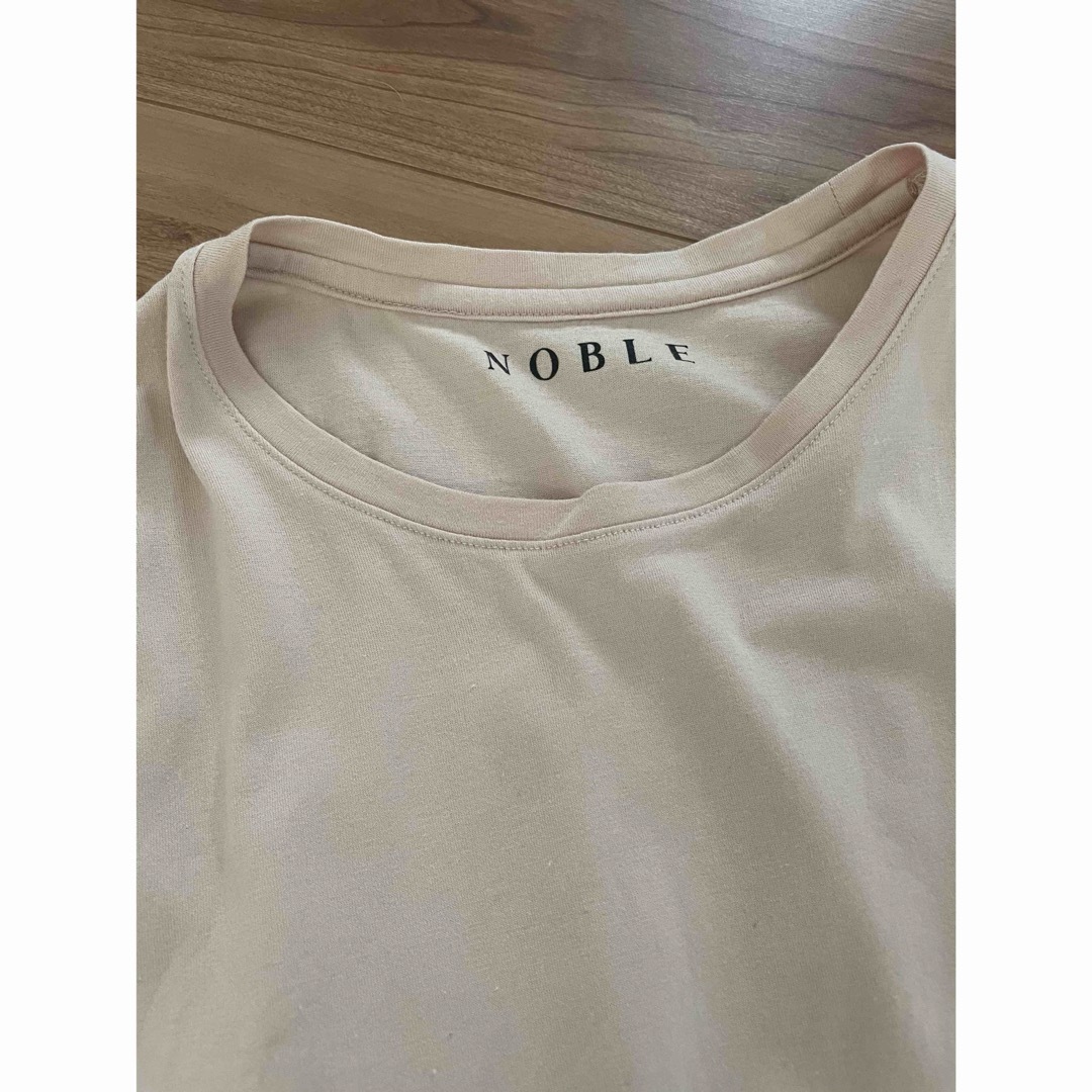 Noble(ノーブル)のNOBLE イスラエルピマテンジクノースリーブTシャツ◆ レディースのトップス(Tシャツ(半袖/袖なし))の商品写真