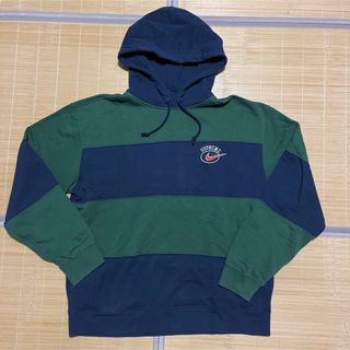 Supreme NIKE Stripe Hooded Sweatshirt L