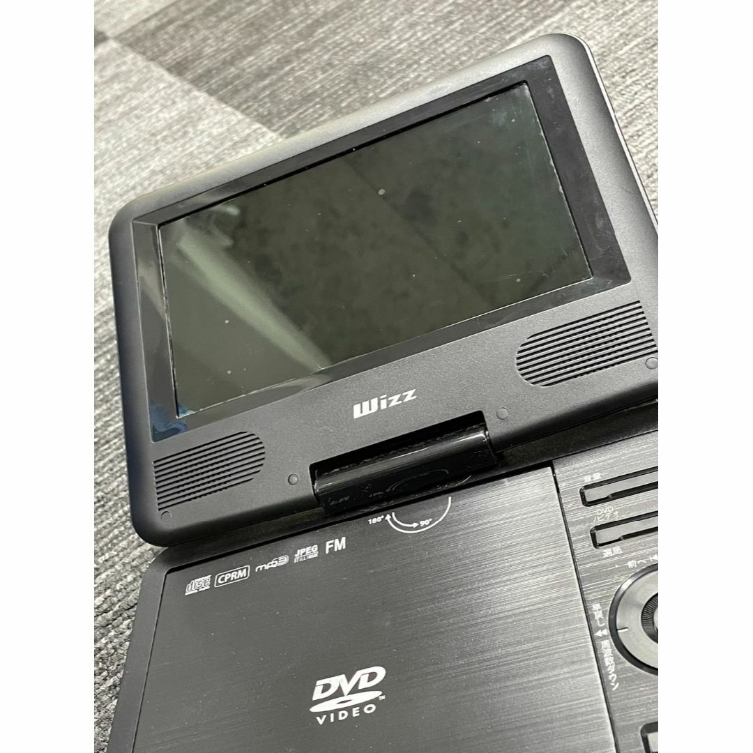 A3749　ダイニチ Wizz ポータブル DVDプレーヤー DVDプレーヤー スマホ/家電/カメラのテレビ/映像機器(DVDプレーヤー)の商品写真