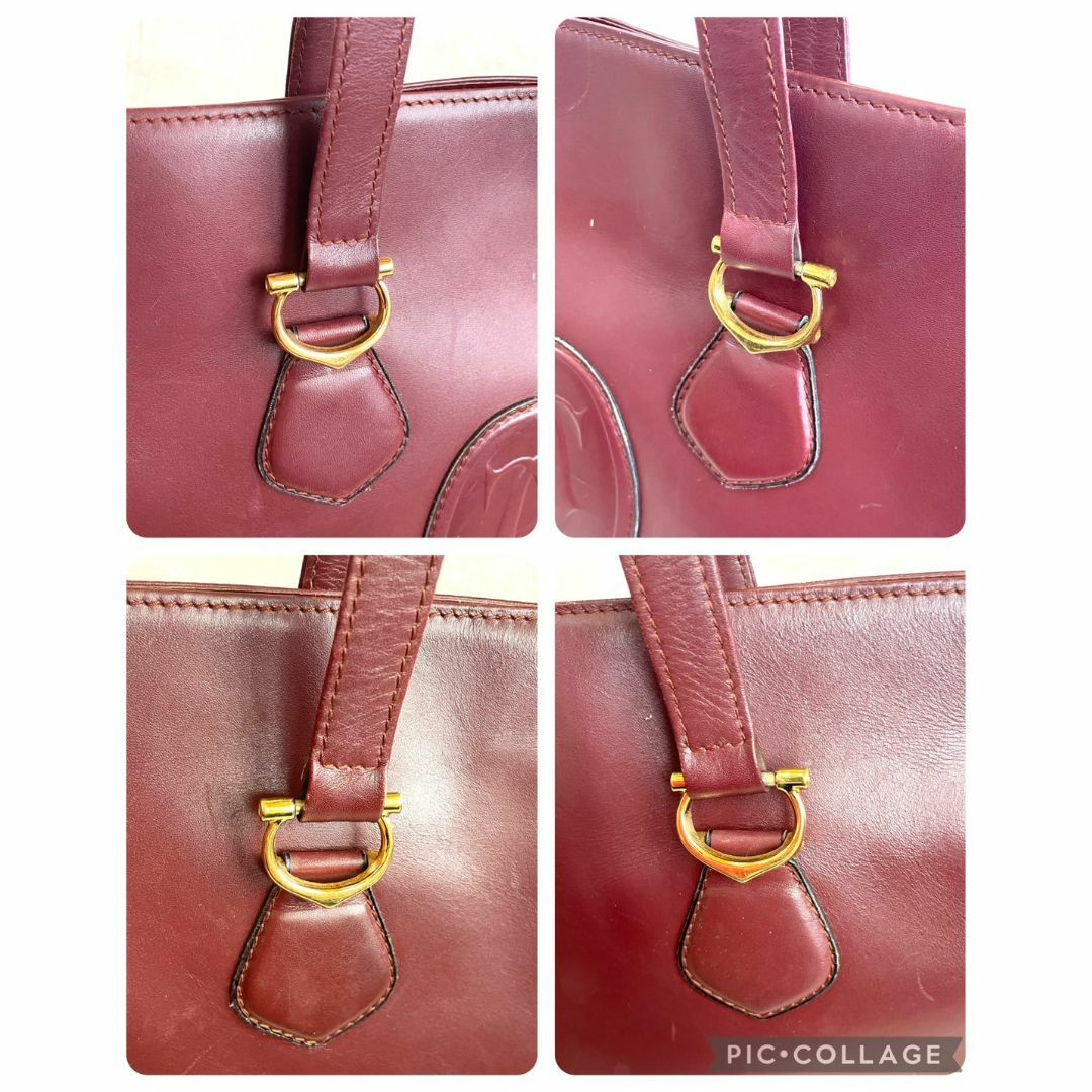 Cartier - 良品 カルティエ トートバッグ マストライン デカロゴ A4