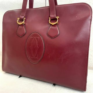 Cartier - 良品 カルティエ トートバッグ マストライン デカロゴ A4 ...