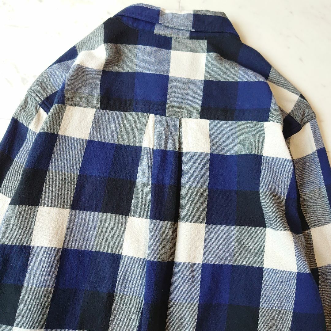 WOOLRICH(ウールリッチ)のWOOLRICH ウールリッチ ネルシャツ インド製 コットン チェック 総柄 メンズのトップス(シャツ)の商品写真