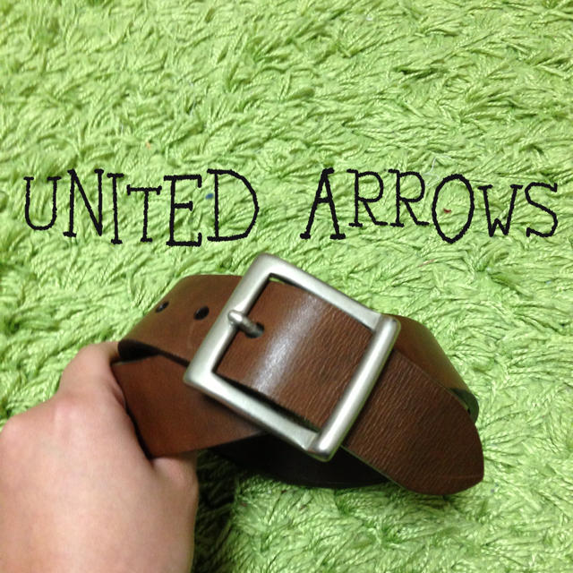 UNITED ARROWS(ユナイテッドアローズ)のUNITED ARROWS☆レザーベルト レディースのファッション小物(ベルト)の商品写真