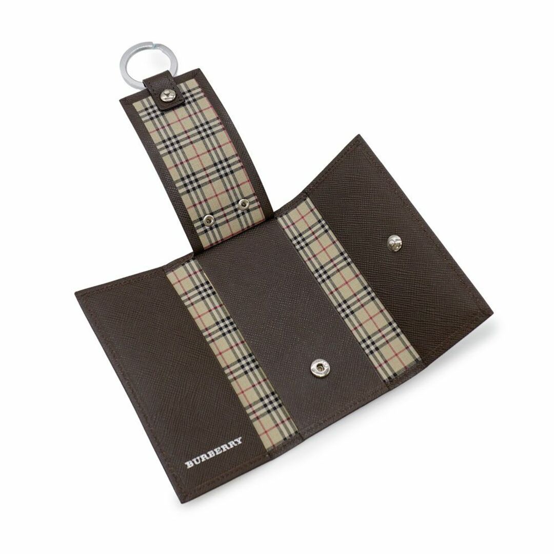 バーバリー BURBERRY キーケース レザー ノバチェック ユニセックス-
