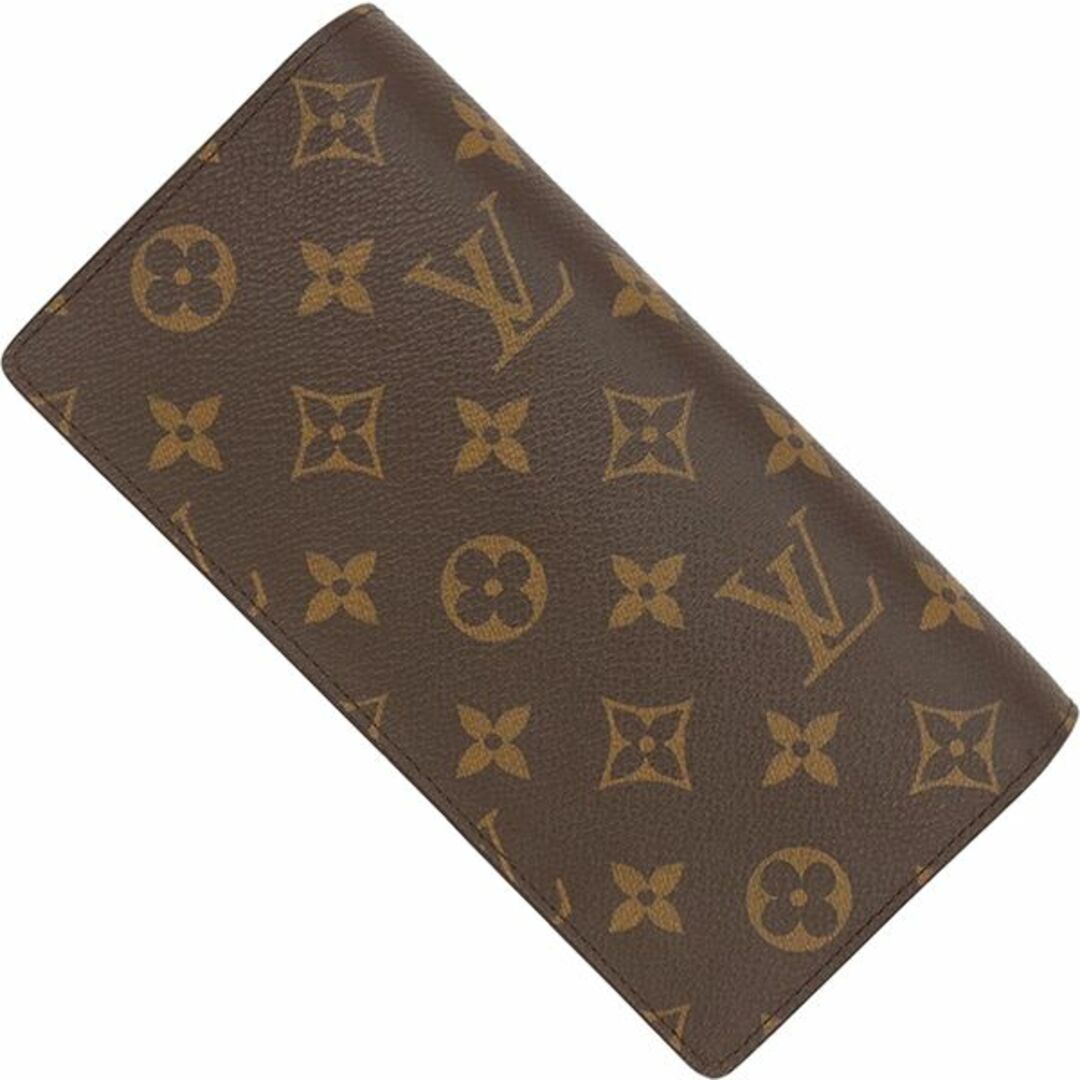 LOUIS VUITTON - ルイヴィトン 二つ折り 長財布 メンズ ブラウン LOUIS VUITTON - ルイヴィトン 二つ折り 長財布 メンズ ブラウン