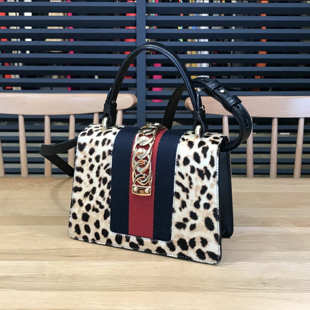 Gucci - 超美品 シルヴィ 2WAY ミニ ハンドバッグ ショルダーバッグ