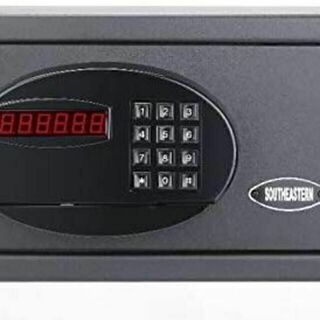 金庫 小型 カードキー デジタルロック 家庭用 ボタン 新品 ブラック 小型金庫(その他)