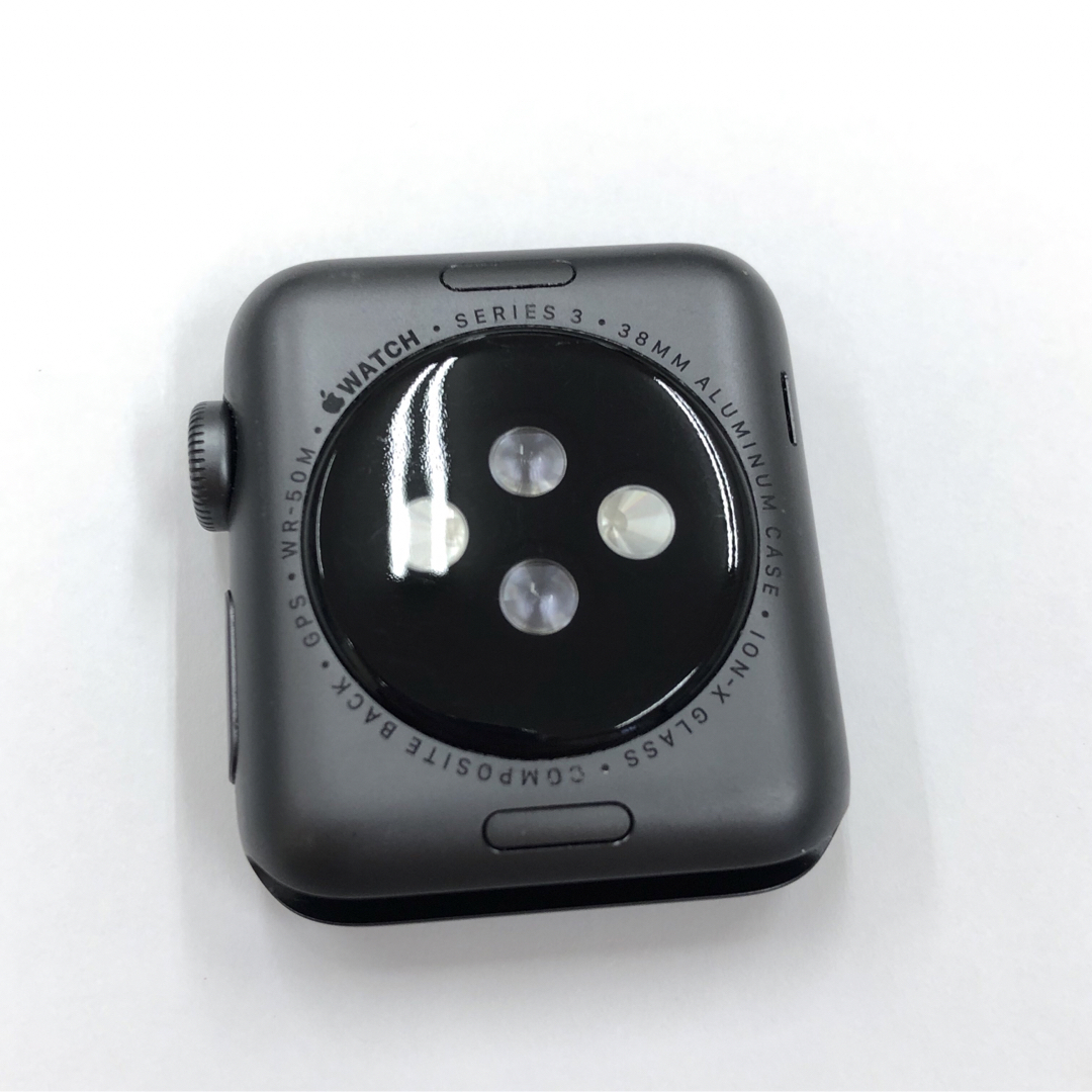 Apple Watch Apple Watch シリーズ3 GPSモデル 黒 アップルウォッチ 38mmの通販 by 新月's shop｜アップル ウォッチならラクマ